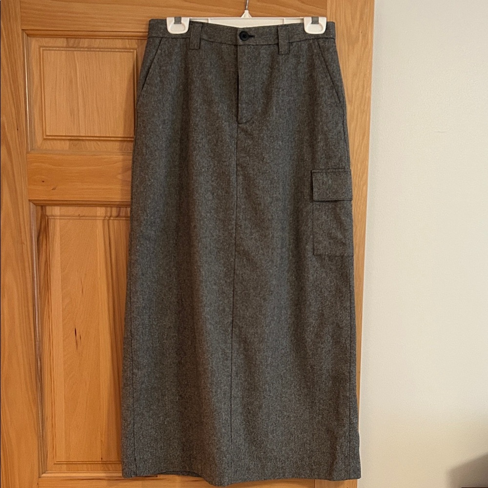 GAP Tweed Cargo Skirt with Pocket